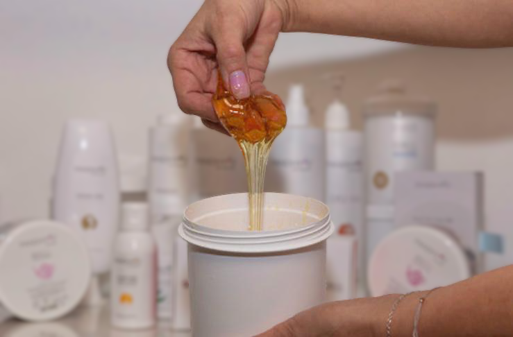 Professionelles Sugaring - sanfte Haarentfernung im Studio Petra